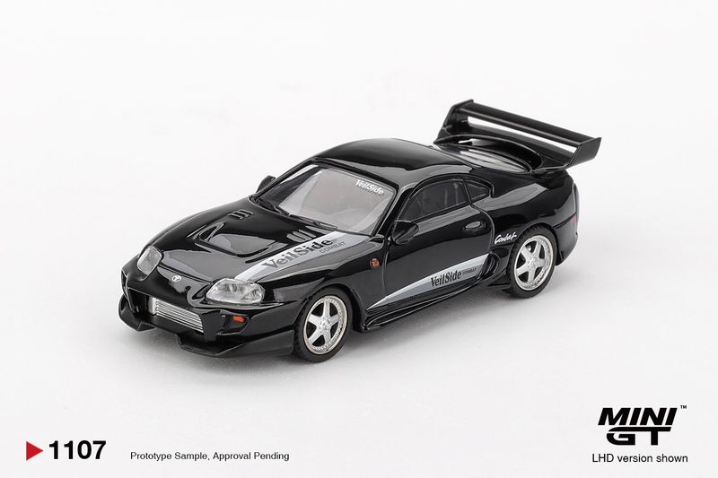 1:64 Mini GT - 2011 Toyota Supra MK4 (A80) Veilside Combat V-II, black 1:64 Mini GT - 2011 Toyota Supra MK4 (A80) Veilside Combat V-II, black