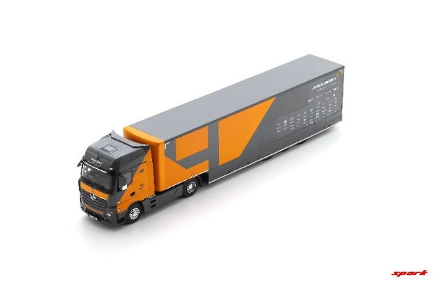 1:43 Spark - Mercedes Actros Truck - McLaren F1 team