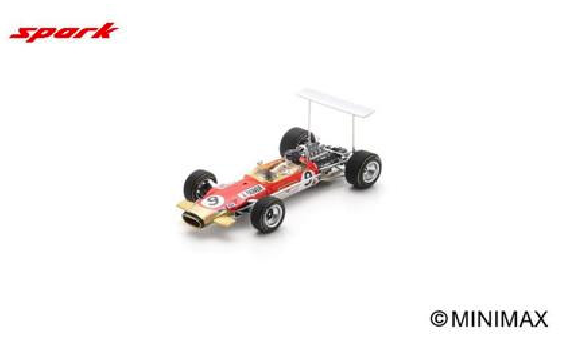 1:43 Spark - Lotus 49B No.9 British GP 1968 Jackie Oliver