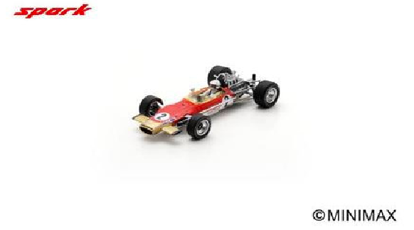 1:43 Spark - Lotus 49B No.2 4th Monaco GP 1969 Richard Attwood