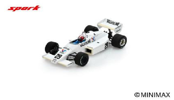 1:43 Spark - Arrows A6 No.29 Dutch GP 1983 Marc Surer