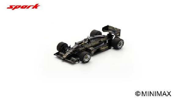 1:43 Spark - Lotus 98T No.11 5th Hungarian GP 1986 Johnny Dumfries