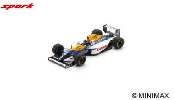 1:43 Spark - Williams FW15C No.0 Winner Belgium GP 1993 Damon Hill