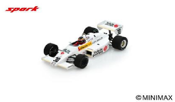 1:43 Spark - Arrows A6 No.30 Dutch GP 1983 Thierry Boutsen