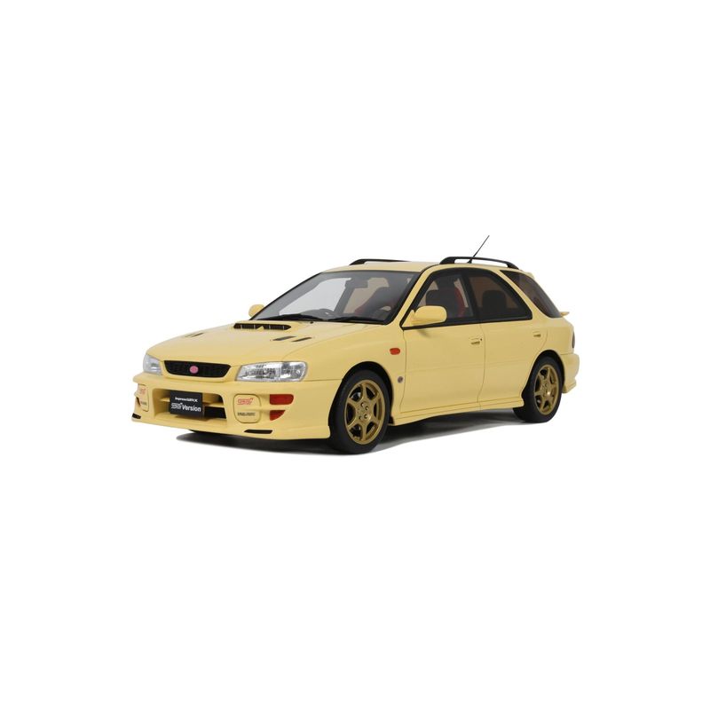 1:18 Otto Mobile - Subaru Impreza WRX STI Version VI Sport Wagon Cashmere Yellow 1999