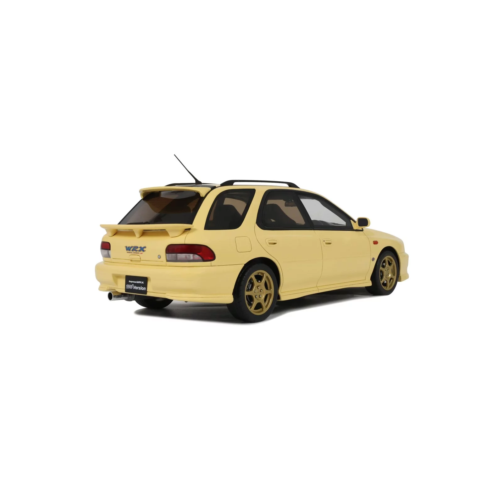 1:18 Otto Mobile - Subaru Impreza WRX STI Version VI Sport Wagon Cashmere Yellow 1999