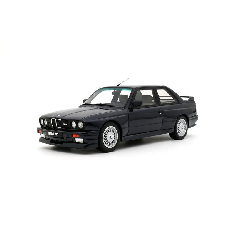 1:18 Otto Mobile - BMW (E30) M3 Europameister Macau Bleu Metallic 1988