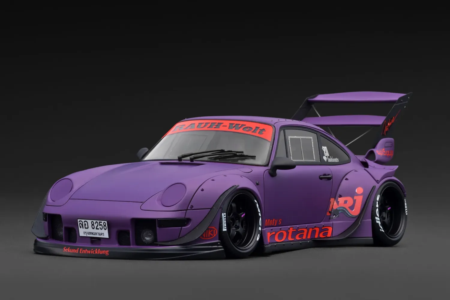 1:18 Ignition - RWB 993, matte purple
