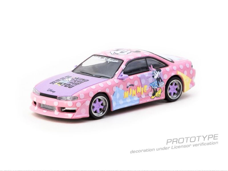 1:64 Tarmac - Nissan Vertex Silvia S15 *Minnie Mouse*