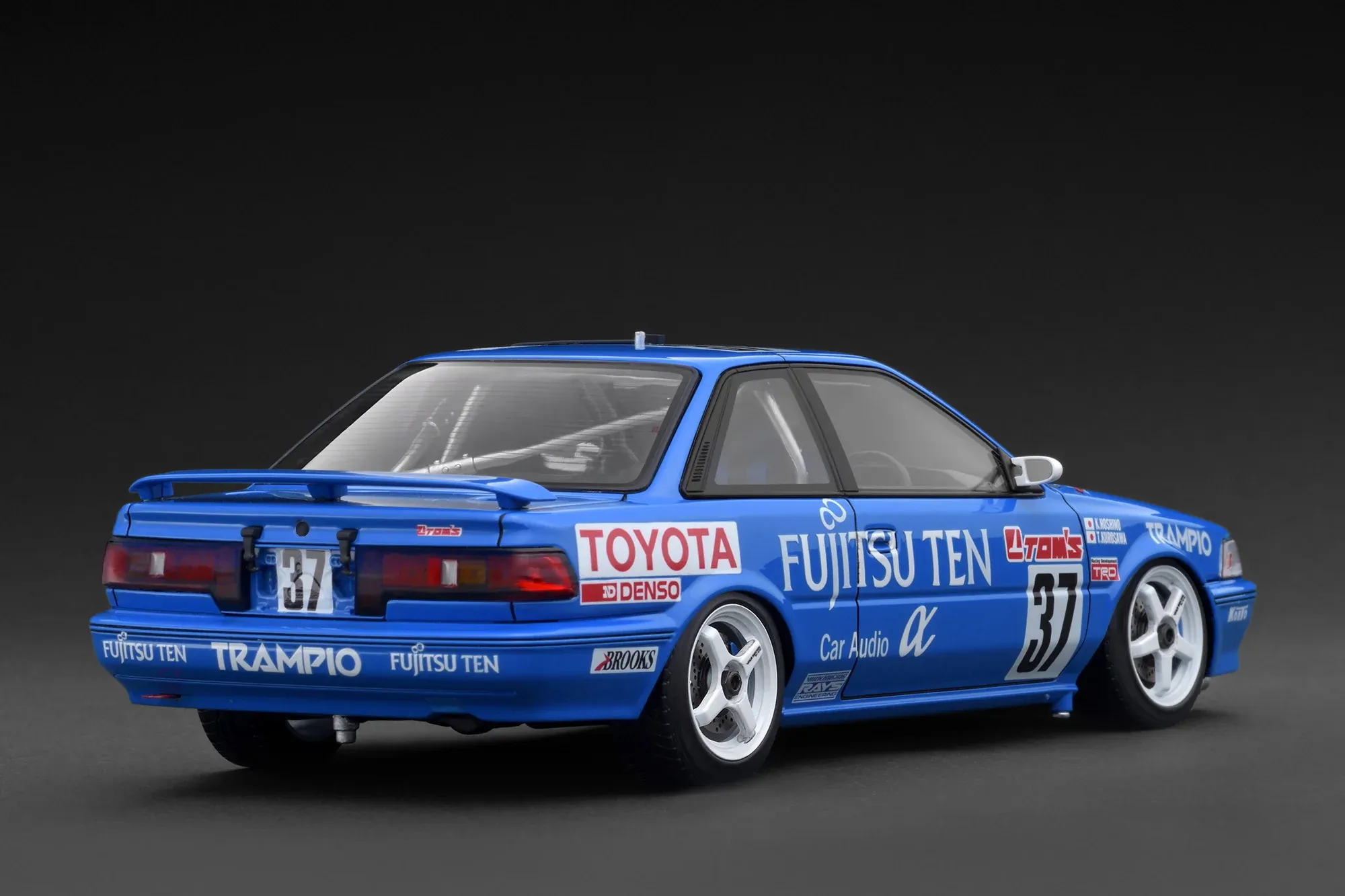 1:18 Ignition -  1991 Fujitsu TEN TOM'S Corolla #37 JTC
