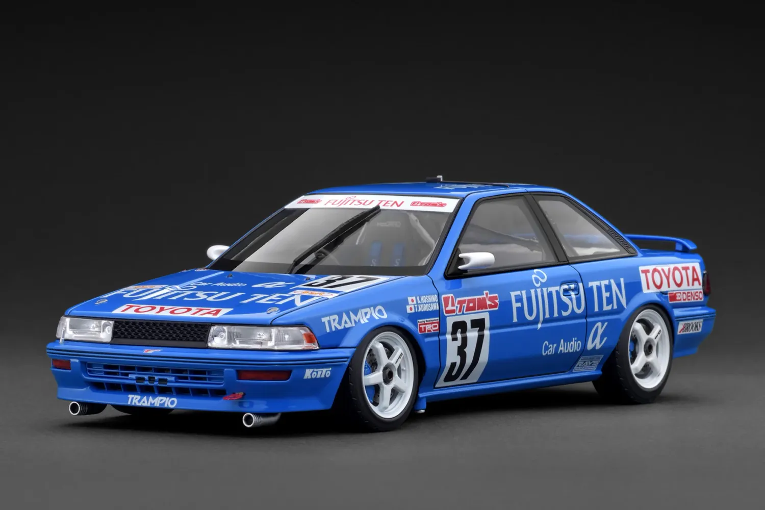 1:18 Ignition -  1991 Fujitsu TEN TOM'S Corolla #37 JTC