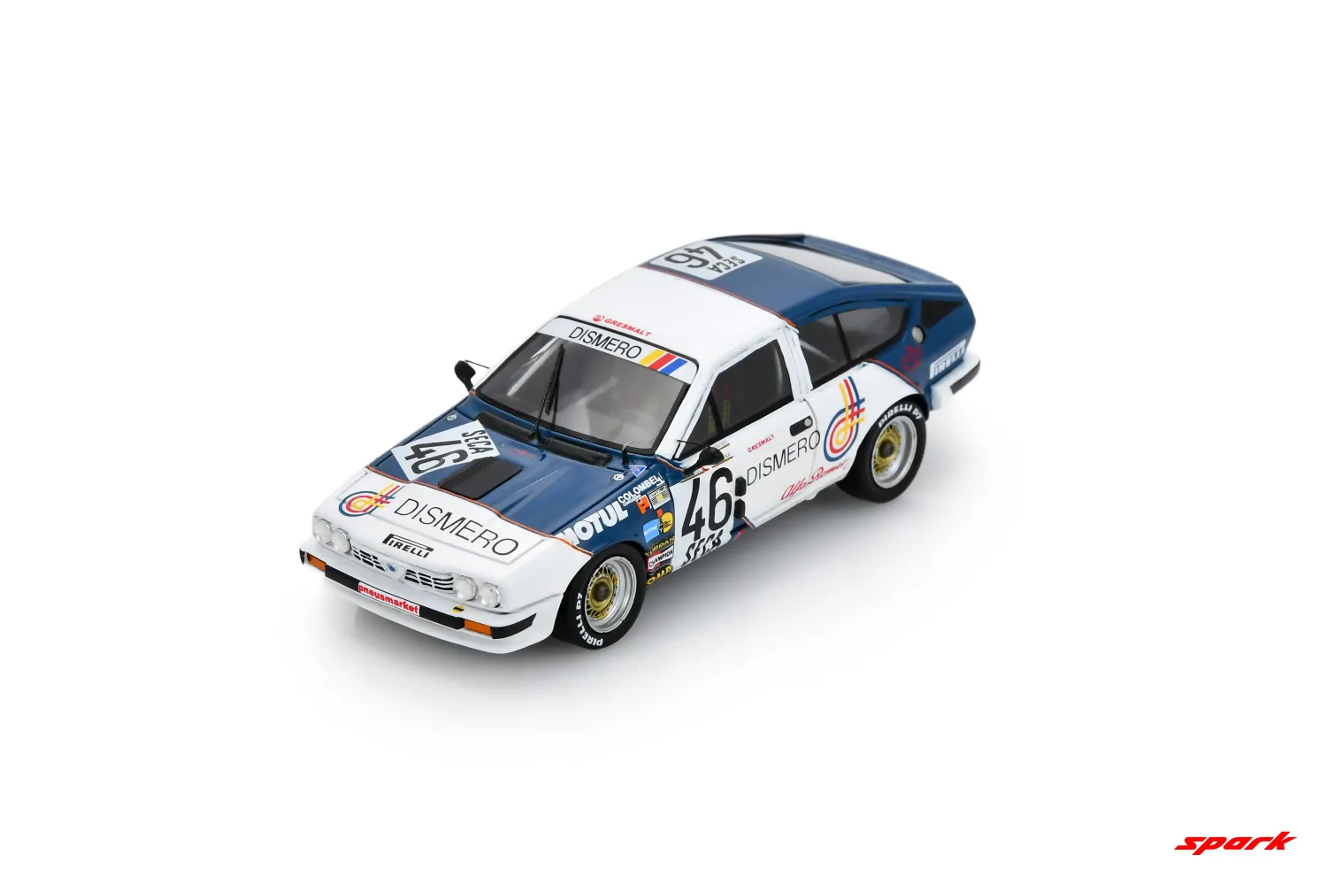 1:43 Spark - Alfa Romeo GTV6 No.46 Spa 24H 1985 M. Cipriani - M. Sienna - G. Cipolli