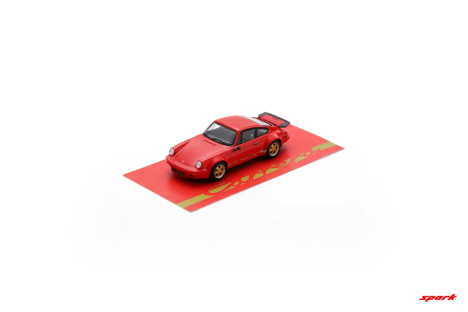 1:64 Spark - Porsche 911 3.0 RS (Red with gold stripe)