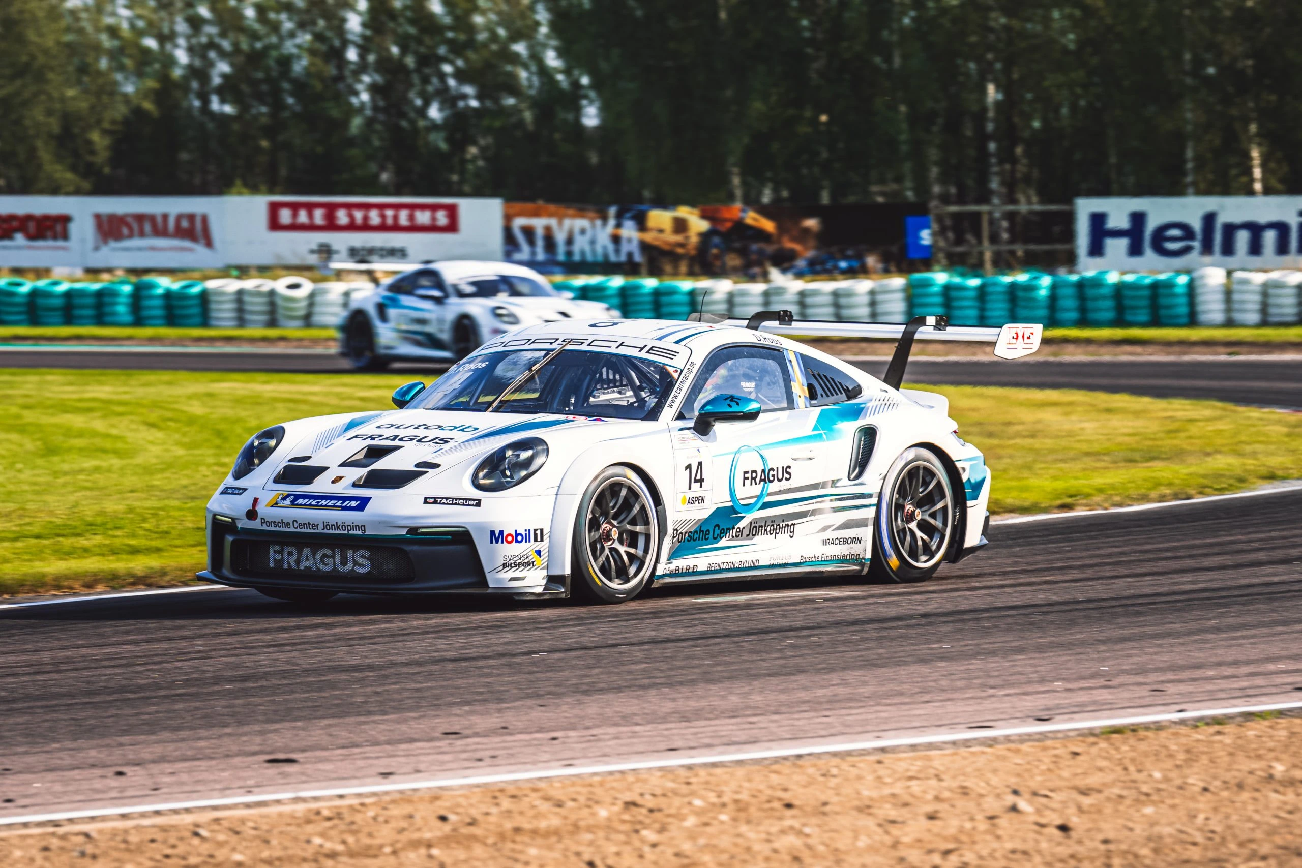 1:43 Spark - Porsche 911 GT3 Cup No.14 Porsche Carrera Cup Scandinavia Champion 2025 Daniel Ros