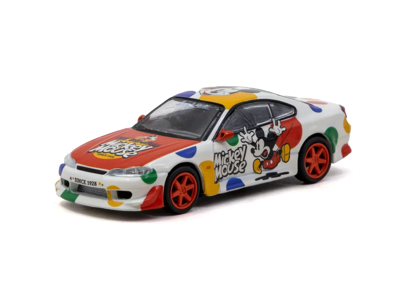 1:64 Tarmac - Nissan Vertex Silvia S15 *Mickey Mouse* 1:64 Tarmac - Nissan Vertex Silvia S15 *Mickey Mouse*