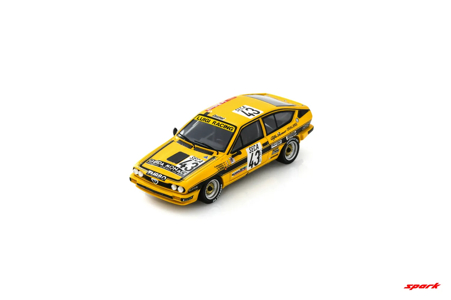 1:43 Spark - Alfa Romeo GTV 6 No.43 Spa 24H 1982 M. Micangeli - G. Francia - G. Cremer