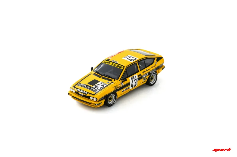 1:43 Spark - Alfa Romeo GTV 6 No.43 Spa 24H 1982 M. Micangeli - G. Francia - G. Cremer