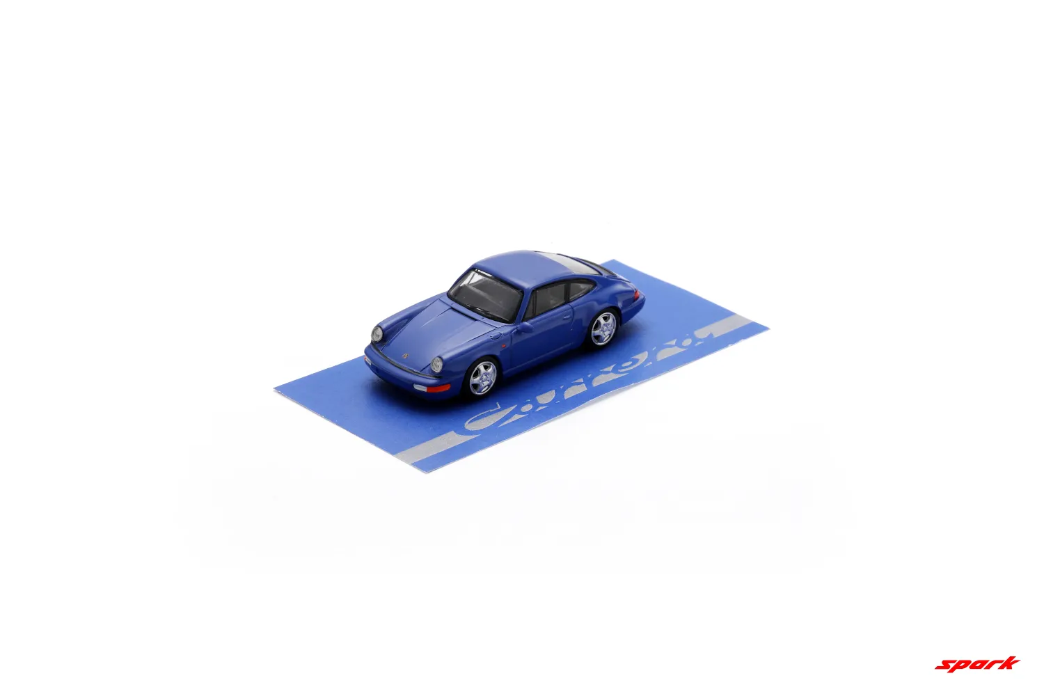 1:64 Spark - Porsche 911(964) 3.6 RS (Maritime blue with silver wheels)