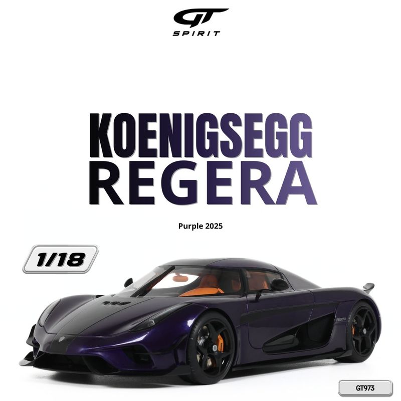 1:18 GT Spirit - 2025 Koenigsegg Regera Purple