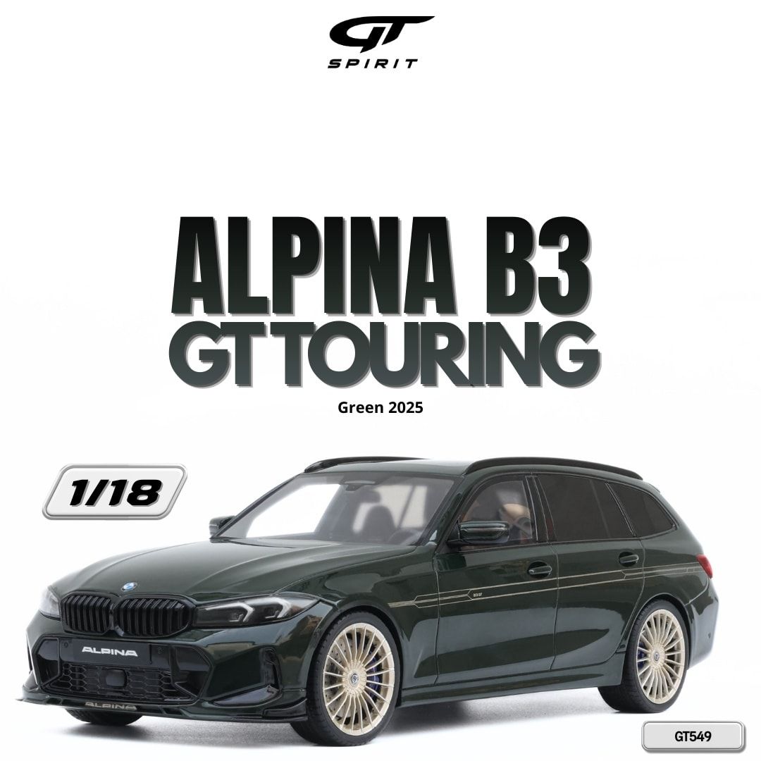 1:18 GT Spirit - 2025 BMW Alpina B3 GT Touring Green