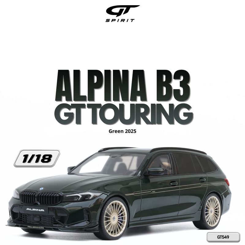 1:18 GT Spirit - 2025 BMW Alpina B3 GT Touring Green