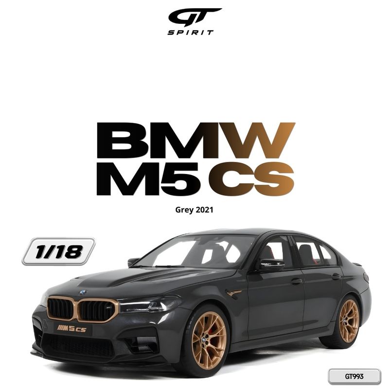1:18 GT Spirit - 2021 BMW M5 CS Grey