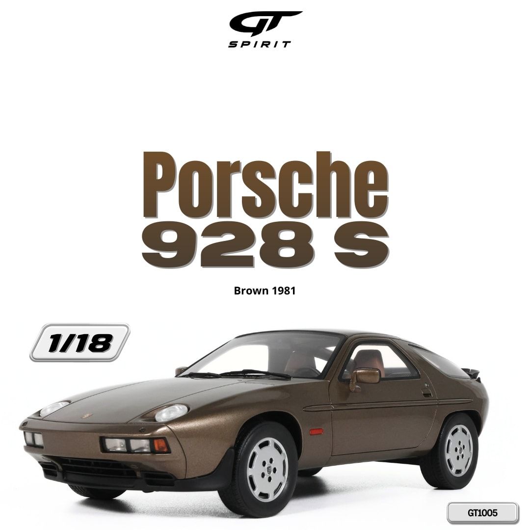 1:18 GT Spirit - 1981 Porsche 928 S Brown
