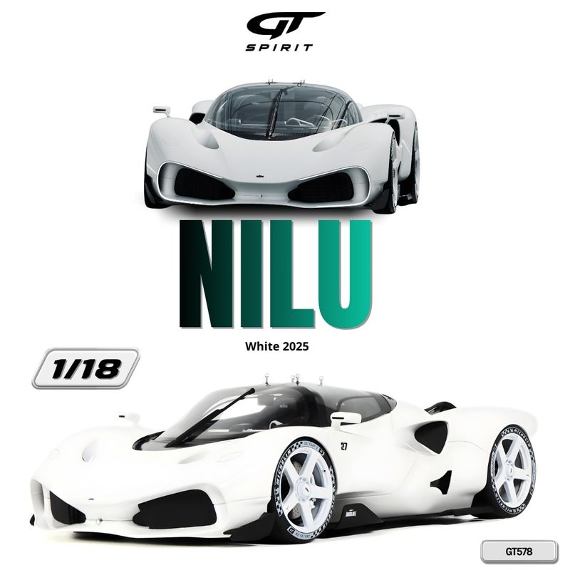 1:18 GT Spirit - 2025 Nilu White