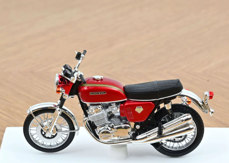 1:18 Norev - 1969 Hondy CB750 Red Metallic