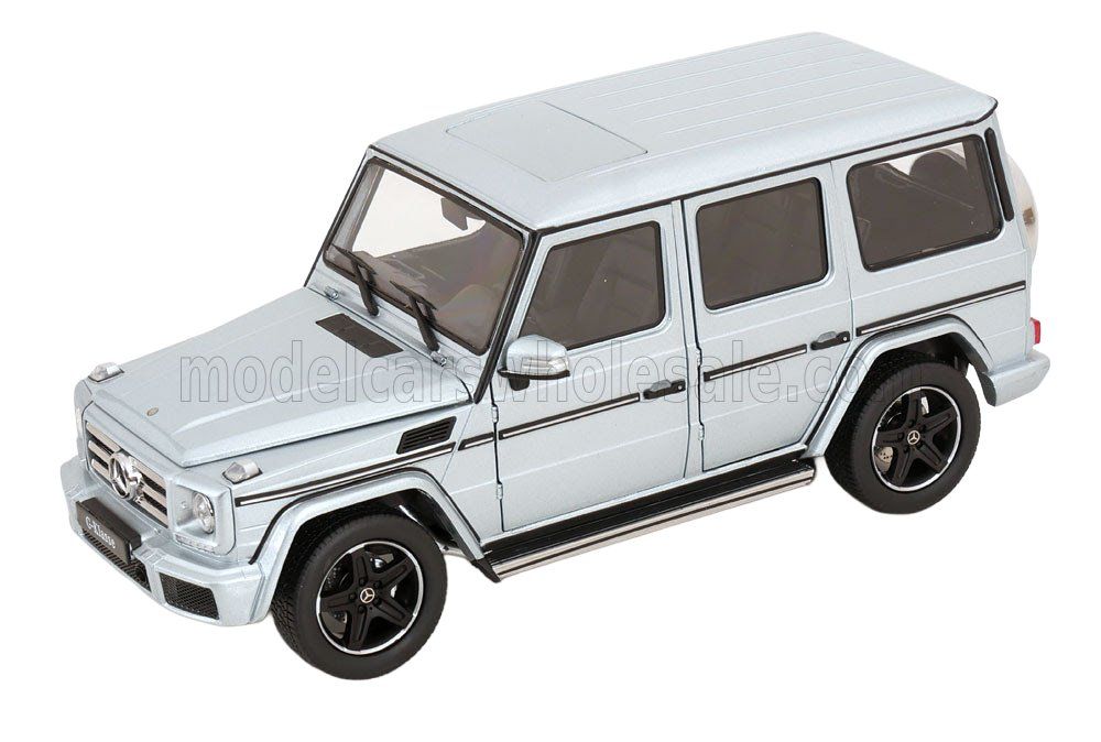 1:18 iScale - 2015 Mercedes G-Klasse (W463) Silver