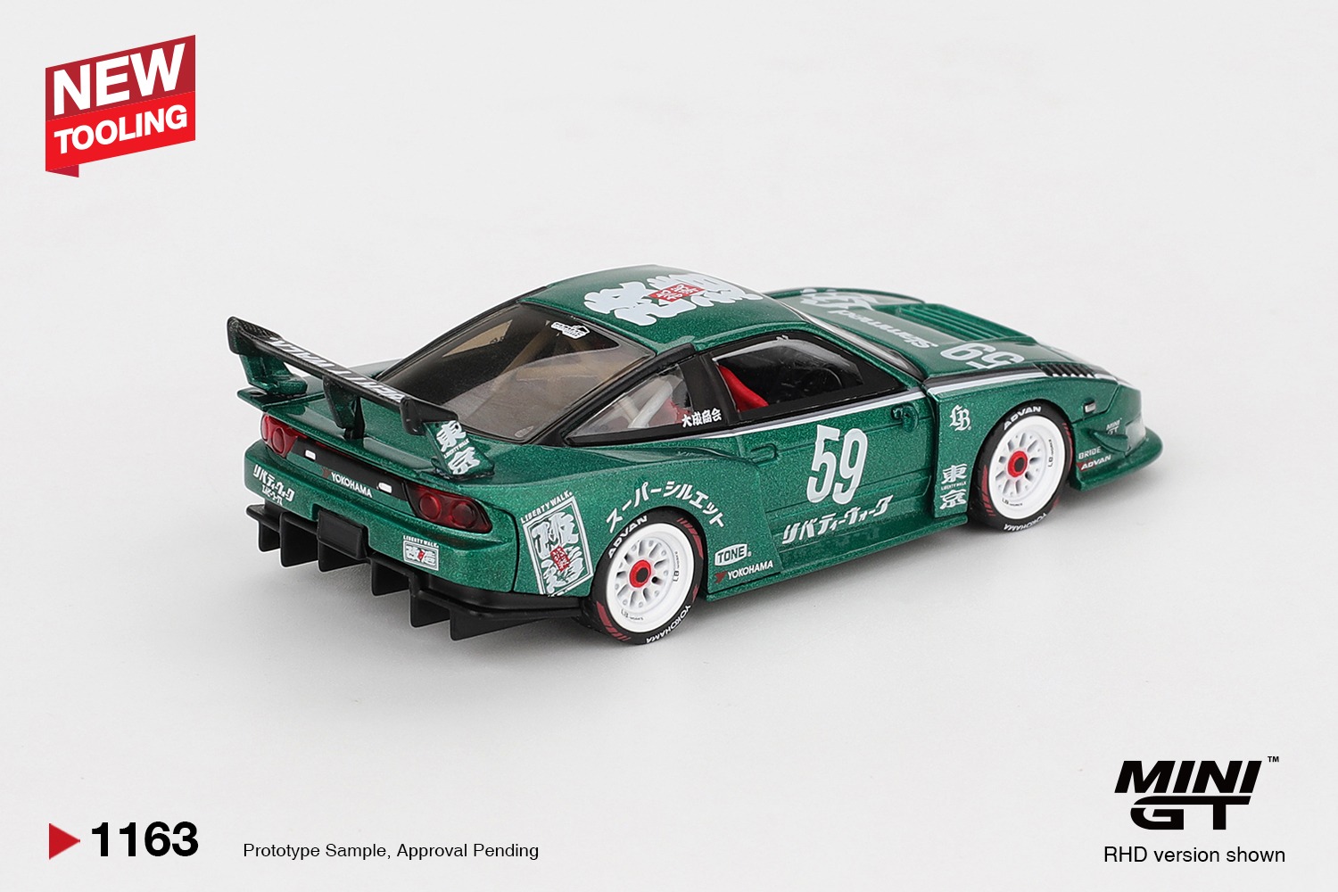 1:64 Mini GT - 2026 Nissan 180 SX LB-SUPER Silhouette TAS