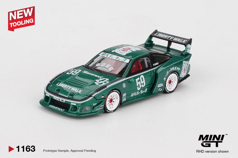 1:64 Mini GT - 2026 Nissan 180 SX LB-SUPER Silhouette TAS *Blister packaging*