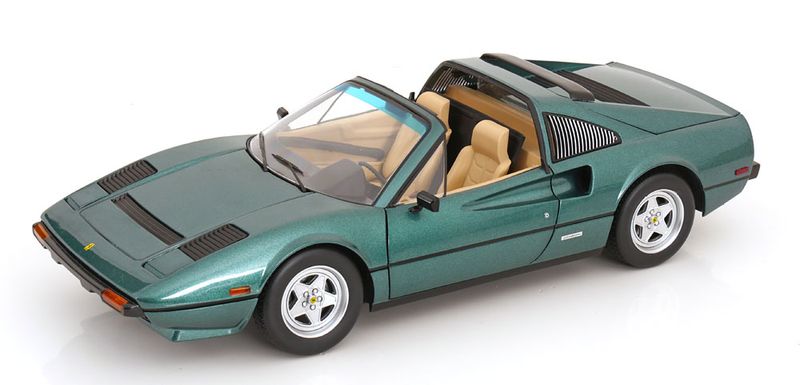 1:12 KK Scale - Ferrari 308 GTS QV US-Version aus der TV-Serie Magnum 1982 grünmetallic 1:12 KK Scale - Ferrari 308 GTS QV US-Version aus der TV-Serie Magnum 1982 grünmetallic