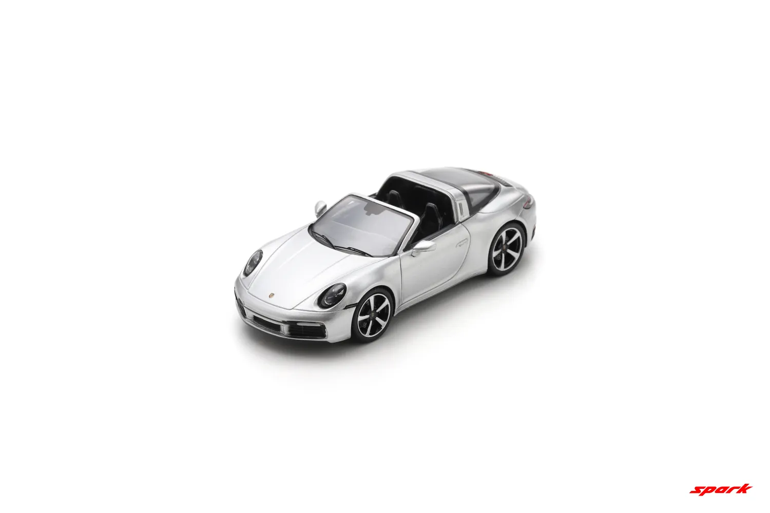 1:43 Spark - Porsche 911 Targa 4S (992) - GT Silver