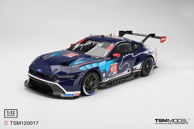 1:12 TSM - Ford Mustang GT3 5.4L V8 Team Multimatic Motorsport #65 Winer GTD Pro Class Imsa 24h Daytona 2025 C. Mies - D. Olsen - F. Vervisch