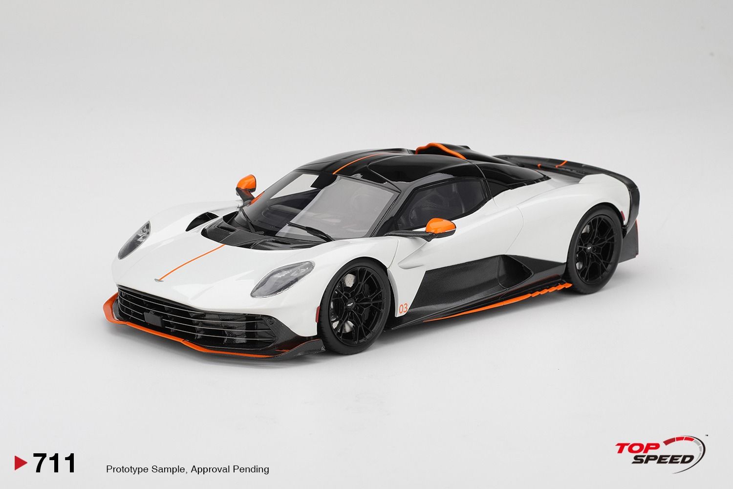 1:18 TSM - 2021 Aston Martin Valhalla Concept White