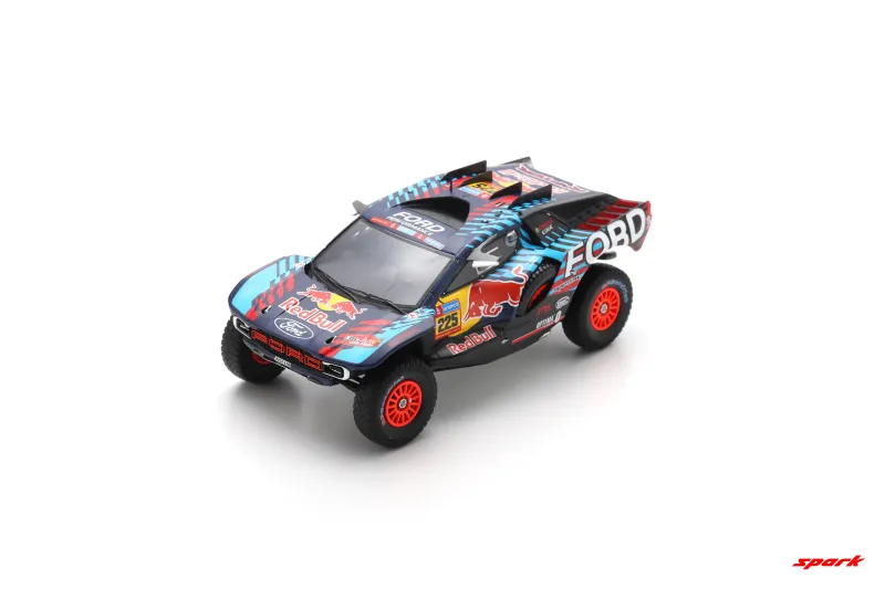 1:43 Spark - Ford Raptor T1+ No.225 Ford M-Sport Dakar Rally 2025 C. Sainz – L. Cruz 1:43 Spark - Ford Raptor T1+ No.225 Ford M-Sport Dakar Rally 2025 C. Sainz – L. Cruz