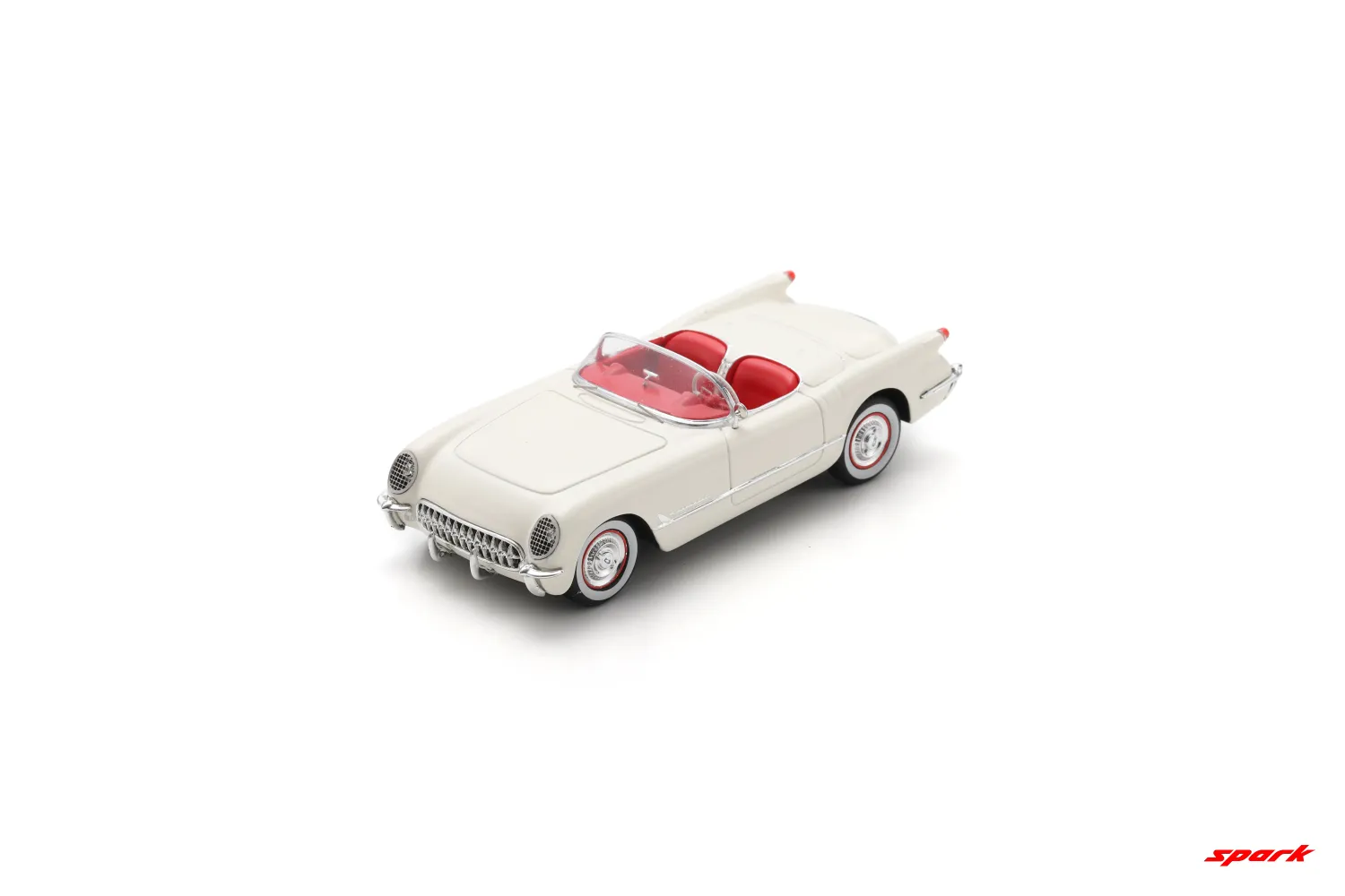 1:43 Spark - Chevrolet Corvette C1 White