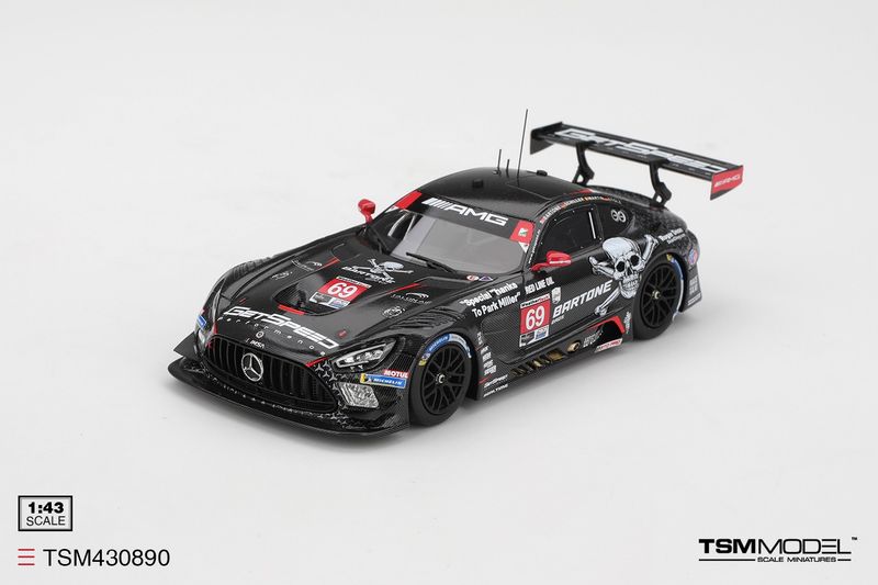 1:43 TSM - Mercedes AMG GT3 6.2L V8 Team Getspeed #69 Imsa 24h Daytona 2025 A. Bartone - M. Martin - F. Schiller - L. Stolz