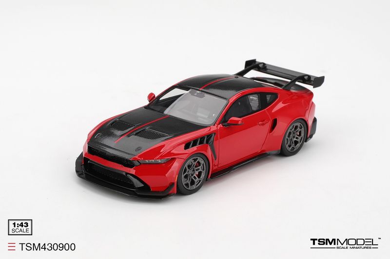 1:43 TSM - 2025 Ford Mustang GTD Coupe Red