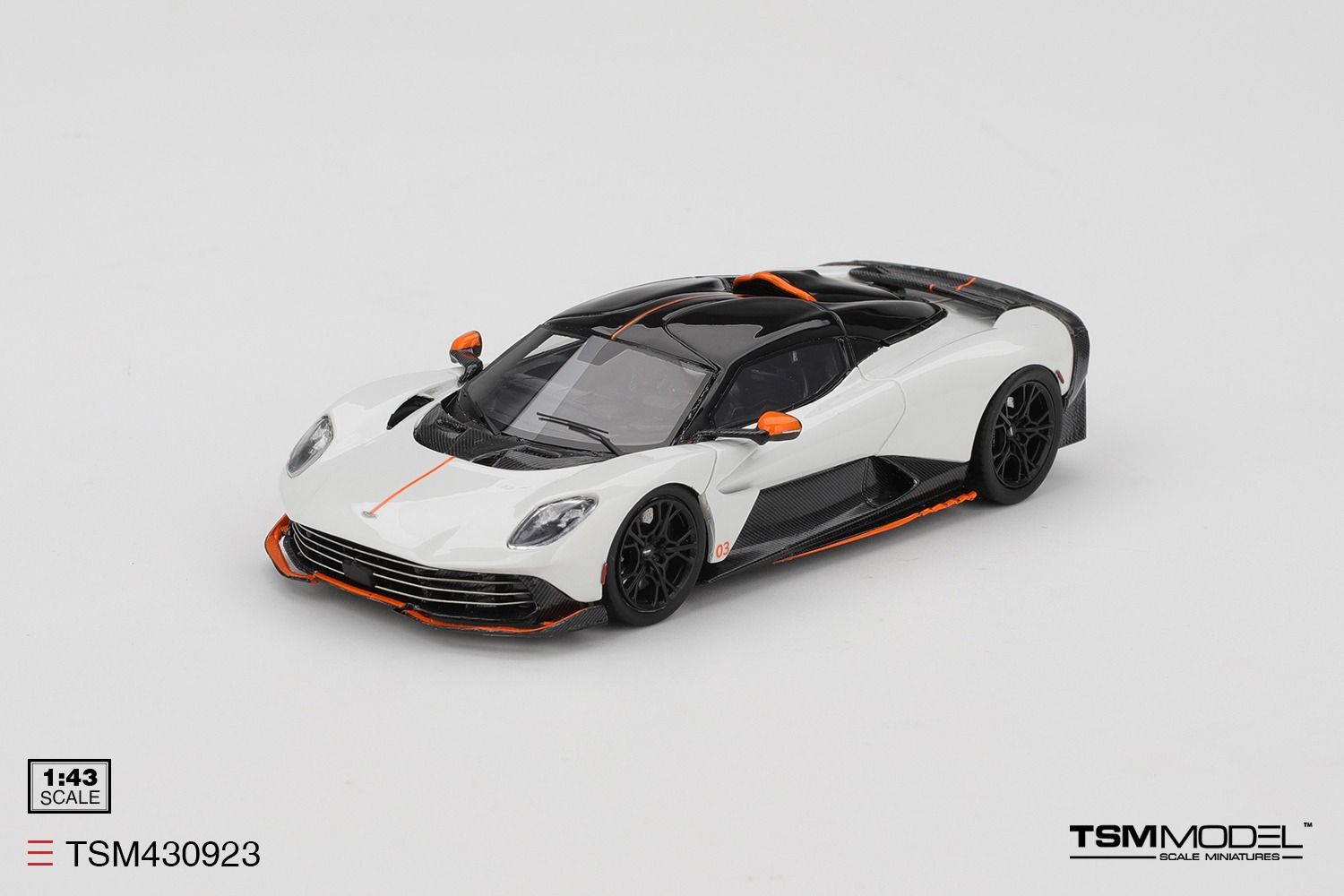 1:43 TSM - 2021 Aston Martin Valhalla Concept White