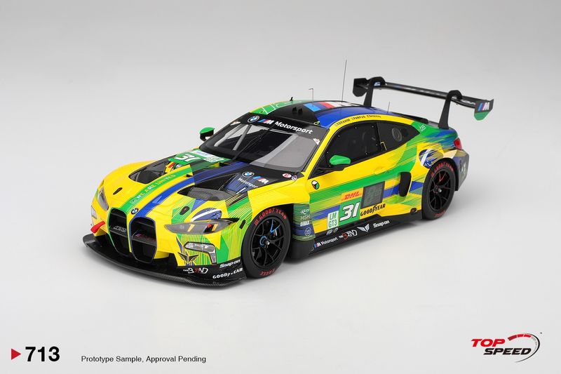 1:18 TSM - BMW M4 GT3 Evo 3.0L Turbo Team WRT #31 6th Sao Paulo 2025 P. Ebrahim - A. Farfus - Y. Shahin