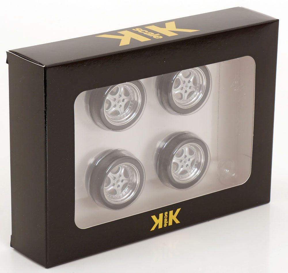 1:18 KK Scale - Porsche Speedline Felgen und Reifen Set