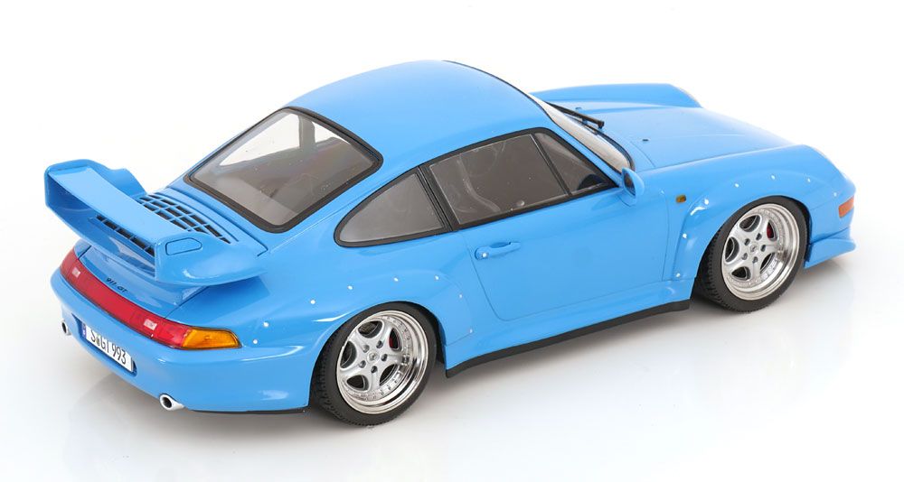 1:18 KK Scale - Porsche 911 (993) GT2 Speedline Felgen 1996 hellblau