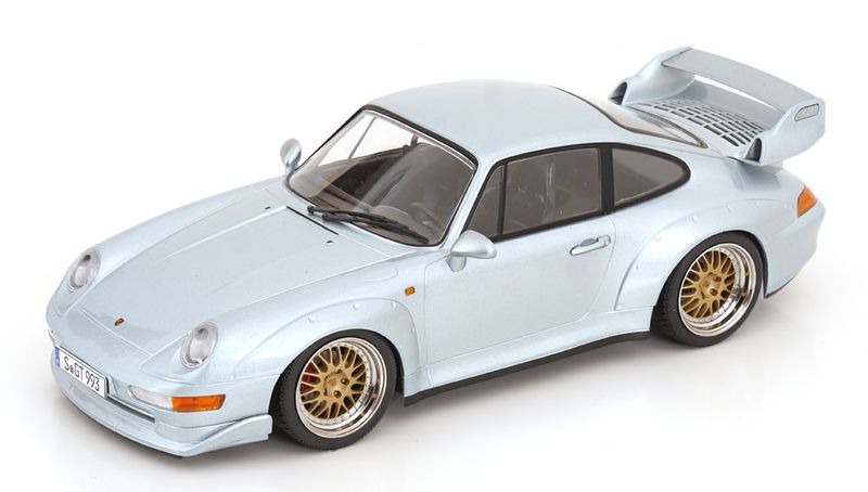 1:18 KK Scale - Porsche 911 (993) GT2 BBS Felgen 1996 silber