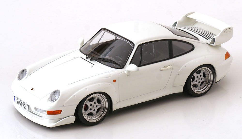 1:18 KK Scale - Porsche 911 (993) GT2 Speedline Felgen 1996 weiß