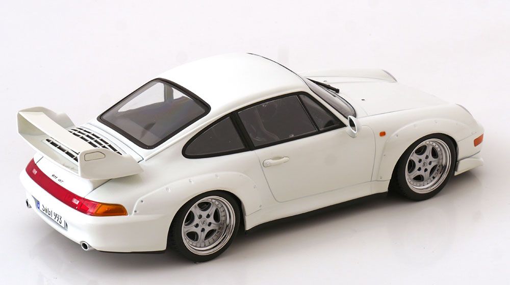 1:18 KK Scale - Porsche 911 (993) GT2 Speedline Felgen 1996 weiß