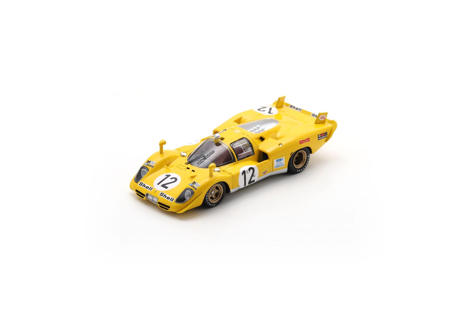 1:43 Looksmart - Ferrari 512 S No.12 – 5th Le Mans 24H 1970 H. de Fierlant – A. Walker