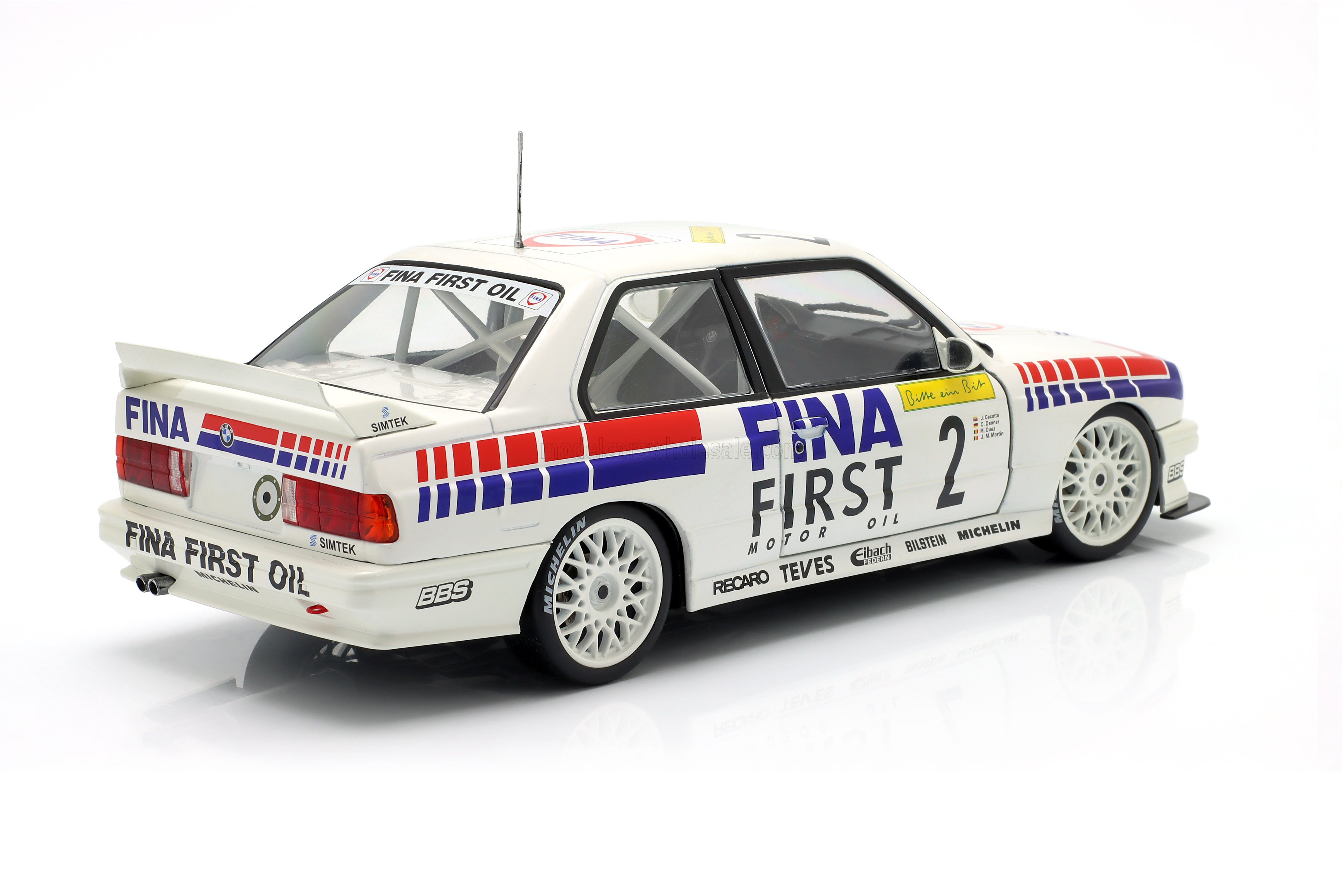 1:18 Werk83 - BMW E30 M3 Team Fina Motorsport #2 Winner 24h Nurburgring 1992 J. Cecotto