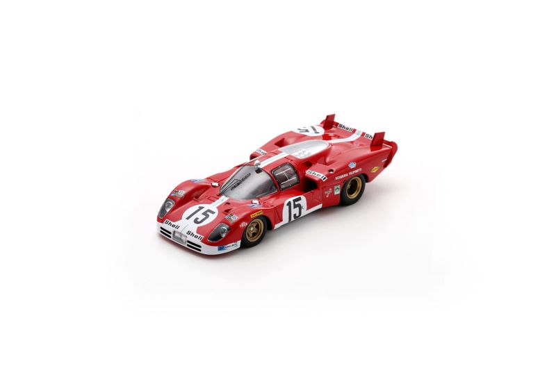 1:43 Looksmart - Ferrari 512 S No.15 Le Mans 24H 1970 M. Parkers – H. Mueller